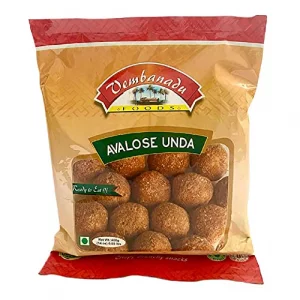 Kerala Avalose Unda Avalosunda Roasted Sweet Rice Balls Indian Tea Snacks Crisp 400Gms Spicerange.Com