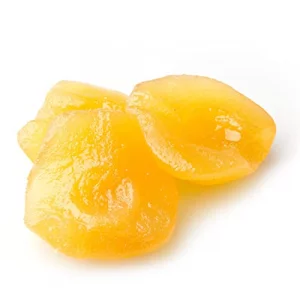 Oh Nuts Glac Pears Rich Juicy Succulent - 1 Lb - Dried Fruit - Dehydrated Sweetened Chunky Glazed Candied Fruit Bites - Packed In New York Zip-Seal