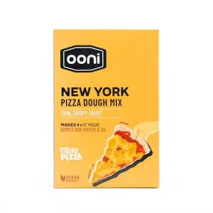 Ooni New York Pizza Dough Mix 725G - Makes 4 X 250G Dough Balls - Crispy New York-Style Pizza Bases In 3 Hours