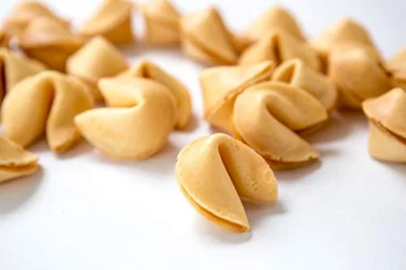 Custom Fortune Cookie - Gourmet Vanilla Flavor - Dozen 12 Cookies With Your Message Inside
