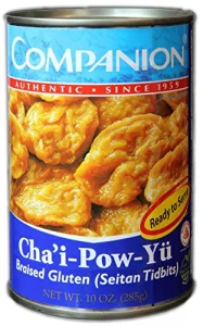 Companion - Braised Gluten Seitan Tidbits 10 Oz. Can Pack Of 6