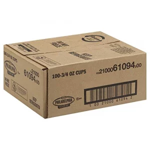 Kraft Philadelphia Lite Cream Cheese Cups 100 Pack