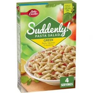 Suddenly Salad Greek Pasta Salad - 7.5 Oz 12 Pack