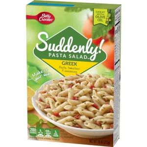 Suddenly Salad Greek Pasta Salad - 7.5 Oz 12 Pack