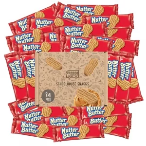 Nutter Butter Cookies - Classic Peanut Butter Sandwich Cookies Nutter Butter Cookies Individual Packs For Snack Lovers Delicious Crunchy Nutter Butte