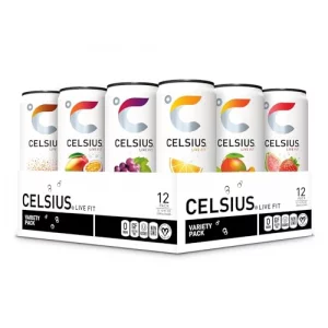 Celsius Assorted Flavors Official Variety Pack Functional Essential Energy Drinks 12 Fl Oz Pack Of 12