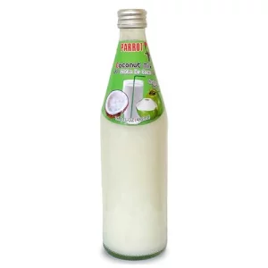 Parrot Coconut Milk With Nata De Coco Drink Original 485Ml 16.4 Fl.Oz Pack Of 6