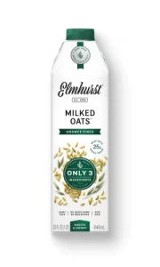 Elmhurst 1925 Milked Oats Unsweetened Oat Milk 32 Ounce Pack Of 6