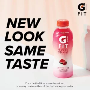 Gatorade Fit Electrolyte Beverage Healthy Real Hydration New 2.0 4 Flavor Variety Pack 16.9.Oz Bottles 12 Pack