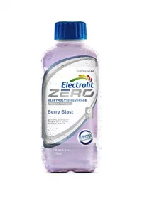 Electrolit Electrolyte Hydration Recovery Drink 21Oz Zero Berry Blast 12 Pack