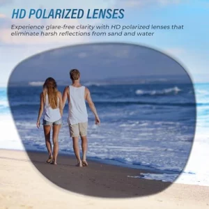 VELAZZIO Mens Sunglasses Polarized With UV400 Protection Fits for Women Fashion Driving Fishing Sports Beach Golfing