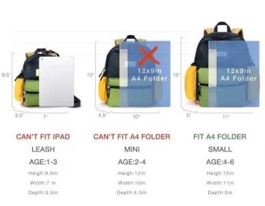 STEAMEDBUN Toddler Backpack for Boys 2-4 Kids Backpack for Preschool Kindergarten - Boys Backpacks for Elementary 4-6