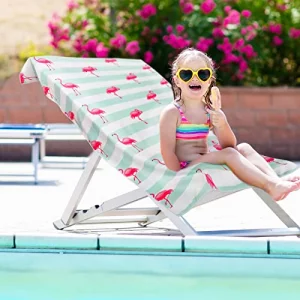 Yahenda 2 Packs Beach Towel for Kids Quick Dry Beach Swimming Bath Pool Towel for Kids Girls Travel Shower Swimming Camping 28 x 55 Inch