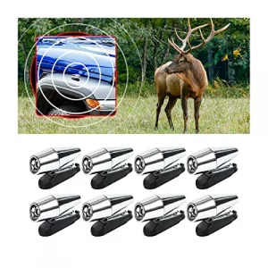 Deer Warning Whistle for Car Self-Adhesive Animals Alert Warning Device Save Deer Wildlife Avoids Collisions Repellent Devices Auto Safety Accessory