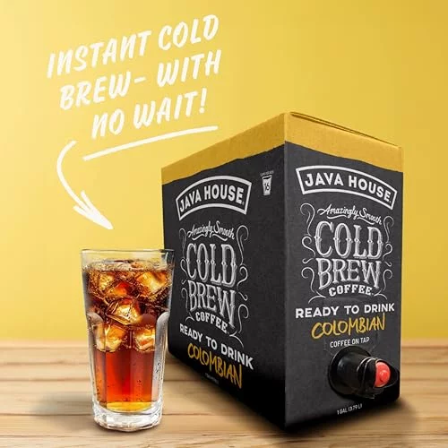 Java House Cold Brew Coffee On Tap 128 Fluid Ounce Box Not A ...