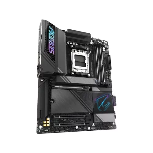 RAM Slots AORUS ELITE Wifi7 X870e GIGABYTE X870 AORUS ELITE WIFI7 ICE AM5 LGA 1718, ATX, DDR5, 4x M.2, PCIe 5.0, USB4, Wi-Fi 7, 2.5GbE LAN, EZ-Latch, 5-Year Warranty Am5 Motherboard Motherboard