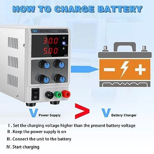 DC Power Supply VariableLab Bench Power Supply Adjustable 30V 5A 3 ...