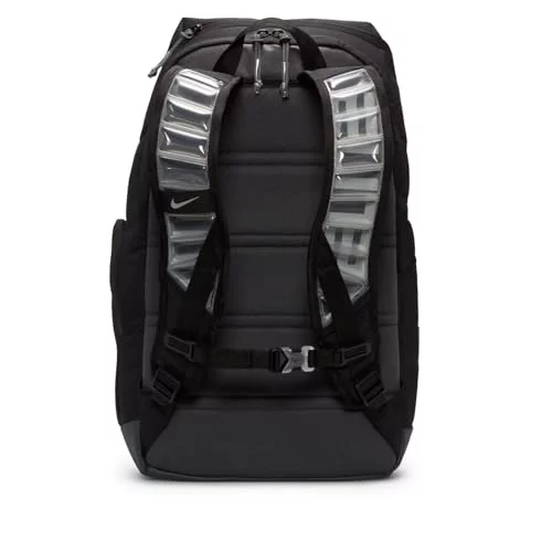 black nike net backpack Nike, Unisex, Varsity Elite (32L), Black/Black/Metallic Silver, One Size : Sports & Outdoors item storage. Nike Elemental Backpack in Black