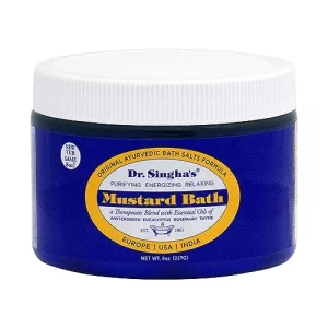 Dr. Singhas Mustard Bath Therapeutic Bath Salts 8 oz