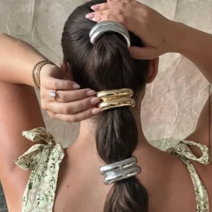 thumbnail image 2 of 12Pcs Elegant 4Inch Rose Flower Hair Clips Hairpins Floral Brooches Pin Boho Hair Clip Rose Hair Accessories For Women Girls Lady Bridal - Imported Products From USA 2 of 12