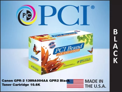 Pci Brand Compatible Toner Cartridge Replacement For Canon 1389A004Aa Gpr-2 Black Toner Cartridge 10.6K Yield