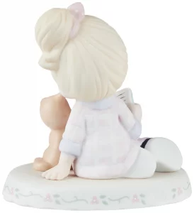 Precious Moments 162012 Growing In Grace, Age 13, Bisque Porcelain Figurine, Blonde Girl