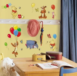 Roommates Rmk1498Scs Winnie The Pooh And Friends Peel And Stick Wall Decals