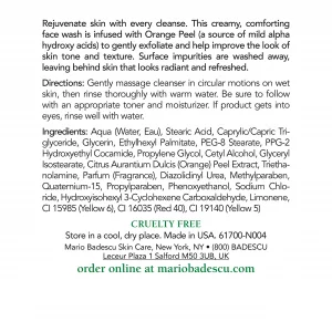 Mario Badescu Orange Cleansing Soap, 8 Fl Oz