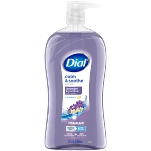 Dial Body Wash, Calm & Soothe Lavender & Jasmine Scent, 32 Fl Oz