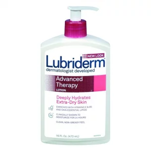 Lubriderm 48322 Advanced Therapy Moisturizing Hand/Body Lotion, Pump Bottle, 16Oz Volume, 8.1