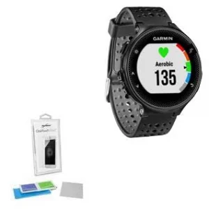 Boxwave Screen Protector Compatible With Garmin Forerunner 235 - Cleartouch Glass, 9H Tempered Glass Screen Protection For Garmin Forerunner 235