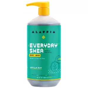 Alaffia Everyday Shea Body Wash - Naturally Helps Moisturize and Cleanse Without Stripping Natural Oils with Shea Butter, Neem, and Coconut Oil, Fair