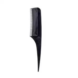 Red By Kiss Quick Cover Root Touch Up Comb Type Water-Resistant Temporary Gray Concealer Cover Up Brush For Hair And Beard (Black)