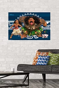 Trends International Moana Faces Wall Poster 22.375