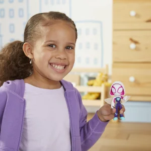 Marvel Spidey And His Amazing Friends 3 Pack, 4-Inch Scale Action Figures, Includes 3 Figures And 3 Accessories, Ages 3 And Up, Frustration Free Pack