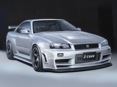 TAMIYA Nissan Skyline GT-R R34 - Nismo Z-Tune 1/24 Scale Model Kit