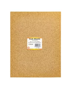 Hygloss 2 Mm Thick Self Adhesive Cork, 8.5