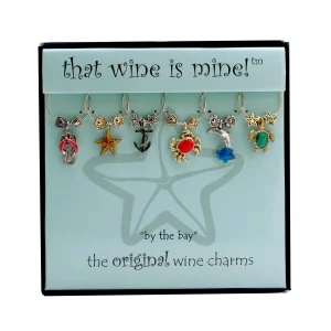 Trudeau | Dining | Trudeau 2 Piece Daisy Flower Design Wine Charms New