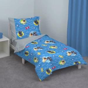 Disney Puppy Dog Pals 4 Piece Toddler Bed Set