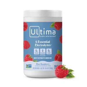 Ultima Replenisher Hydration Electrolyte Powder- 90 Servings- Keto & Sugar Free- Feel Replenished, Revitalized- Naturally Sweetened- Non- Gmo & Vegan