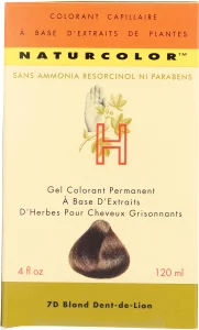 naturcolor Haircolor - Dandelion Hair Dye (7D), 4 Fl Oz (Pack of 1)