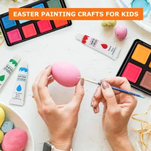 Soucolor Acrylic Paint Brushes Set, 20Pcs Round Pointed Tip Artist Paintbrushes For Acrylic Painting Oil Watercolor Canvas Boards Rock Body Face Nail