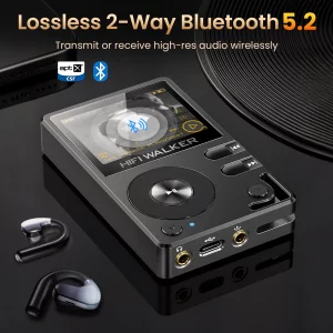 エフィかる♪ミュージック　Hi-Res AUDIO PLAYER 64GB Hifi Mp3 Music Player Portable Screen Hi Res WM8965 DSD