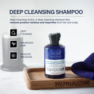 KEUNE Deep Cleansing Shampoo, 8.5 Fl Oz (Pack of 1)