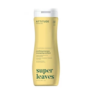 Attitude Shampoo, Ewg Verified, Plant- And Mineral-Based Ingredients, Vegan And Cruelty-Free Beauty And Personal Care Products, Clarifying, Lemon Lea