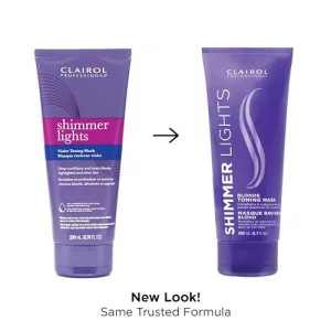 Clairol Professional Shimmer Lights Violet Toning Mask 200Ml