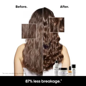L'Oreal Professionnel Metal Detox Hair Mask | Deep Conditioner & Treatment | Prolongs Color, Prevents Damage & Adds Softness | For Dry, Damaged & All