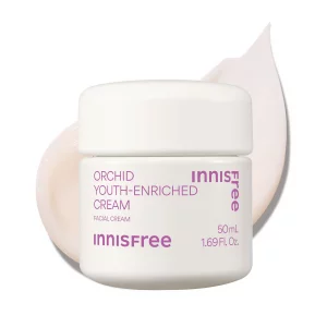 innisfree Orchid Youth Enriched Cream Hyaluronic Acid Face Moisturizer, 1.69 Fl Oz (Pack of 1)