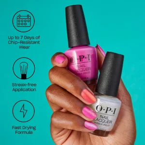OPI Nail Lacquer, Rub-a-Pub-Pub, Gray Nail Polish, Scotland Collection, 0.5 fl oz