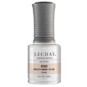 Lechat - Perfect Match Gel Polish - Beauty Bride-To-Be - Light Beige Pink With Cream Finish - (0.5 Ounce) - Easy Application - Soak Off Formula